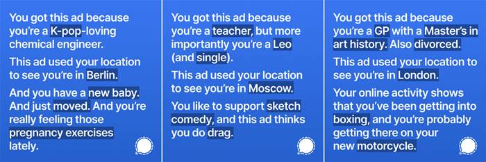 Iklan Signal Facebook Instagram