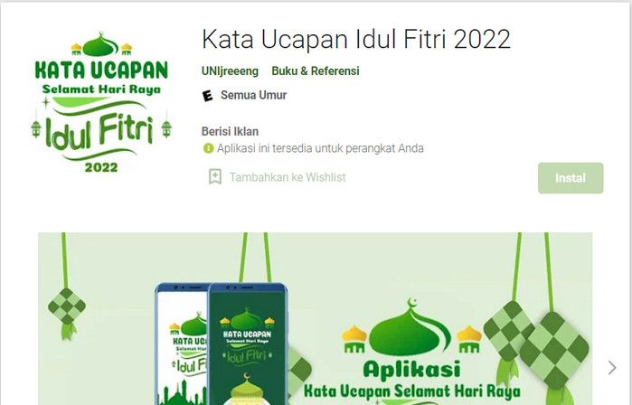 Kata Idul Fitri 2022