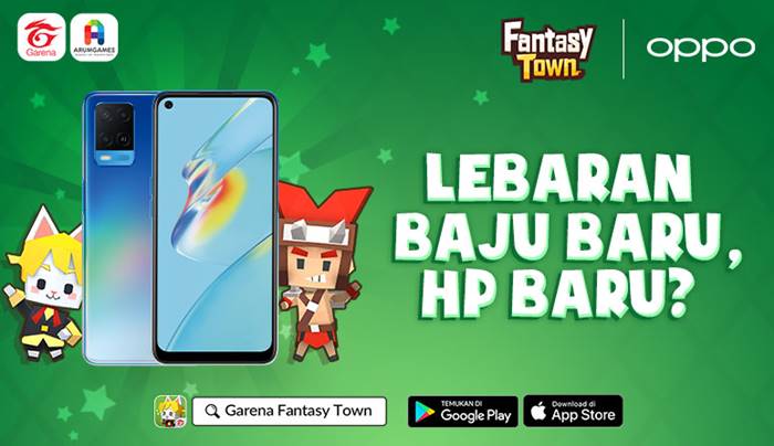 Oppo A54 Fantasy Town