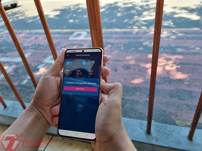 Uji jaringan XL Axiata