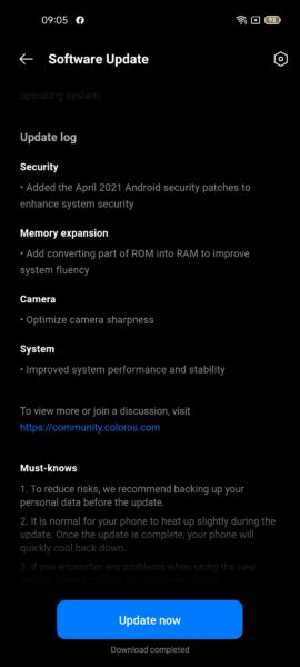 RAM Expansion Oppo A74