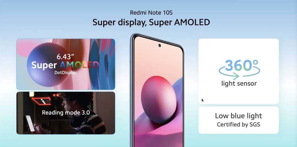 Spesifikasi Harga Redmi Note 10S Indonesia