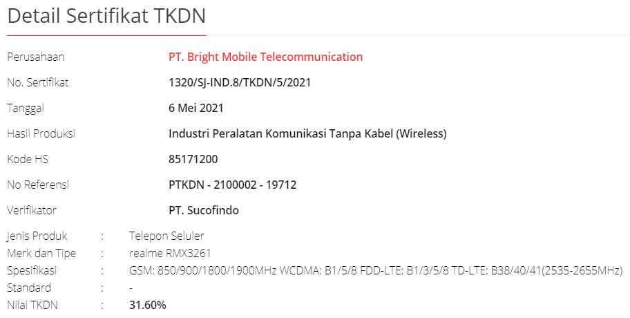 Spesifikasi Realme C25s