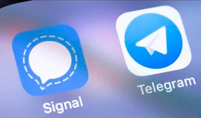 Signal Telegram WhatsApp
