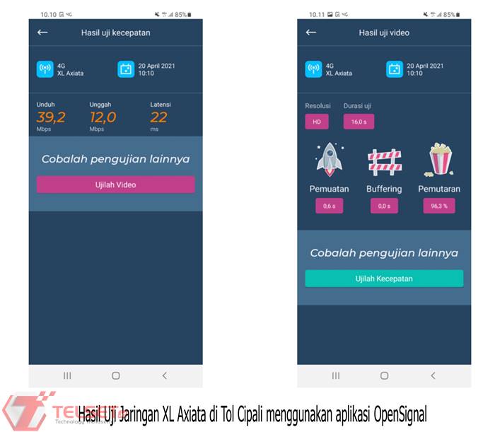 Uji Jaringan XL Axiata