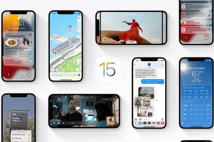 iPhone iOS 15