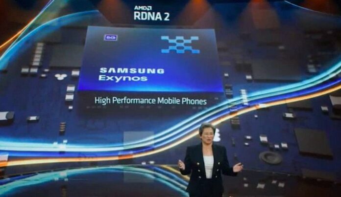 AMD RDNA 2 chipset Exynos telset Chipset Exynos GPU AMD