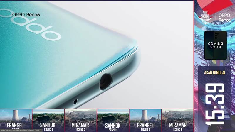 Bocoran Desain Oppo Reno6 Indonesia