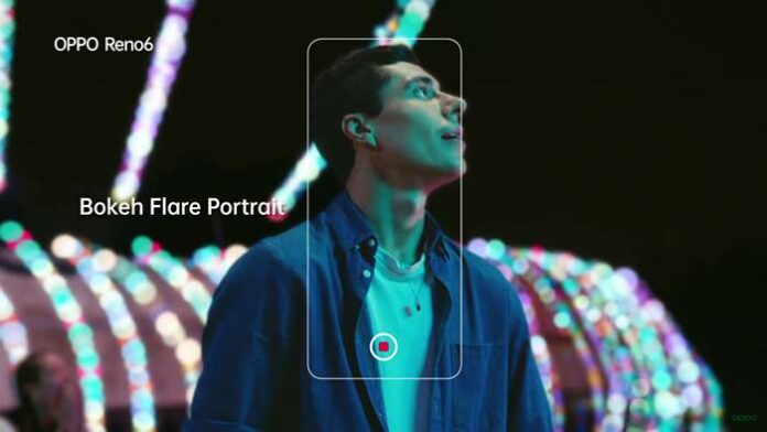 Fitur Bokeh Flare Portrait Fitur kamera Oppo Reno6 Bokeh Flare Portrait