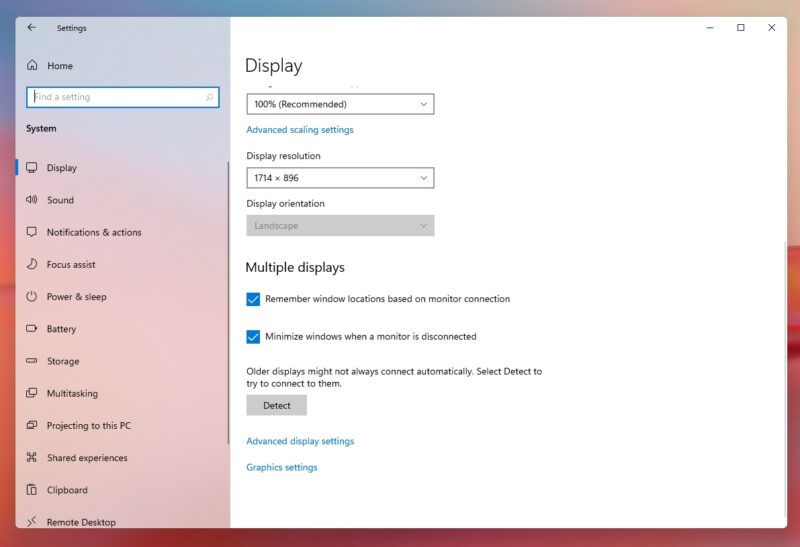 Fitur Multi-monitor Windows 11