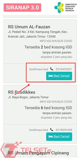 Cara Cek IGD Rumah Sakit Pasien Covid-19