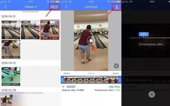 Cara Kompres Video iPhone