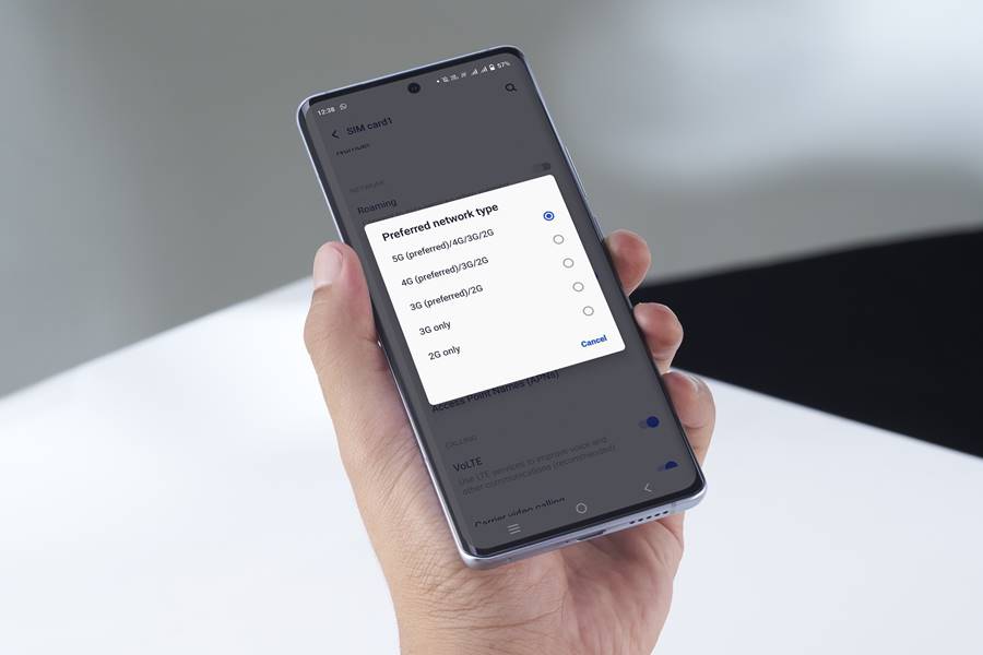 Cara aktifkan 5G HP Vivo V21 X60 Pro