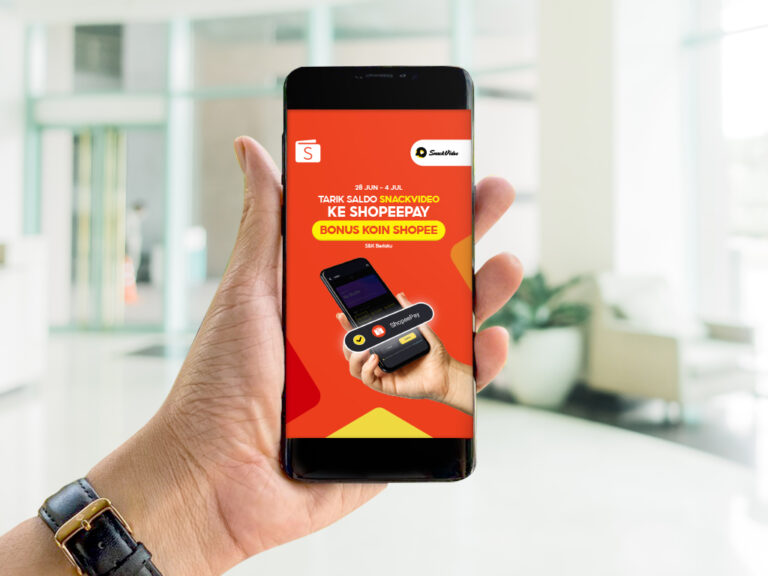 Cara Tarik cash SnackVideo ke ShopeePay