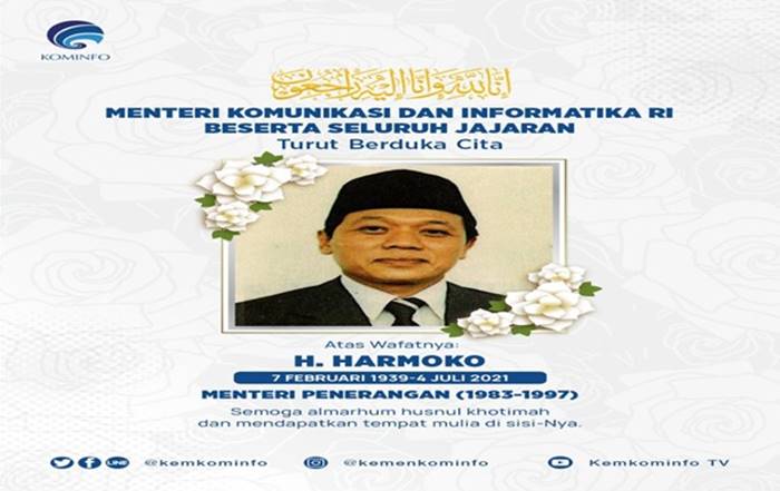 Menteri Penerangan Harmoko Meninggal Dunia 