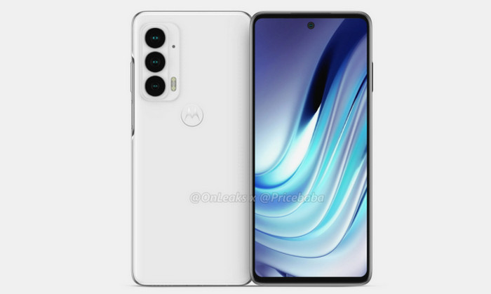 Desain Motorola Edge 20