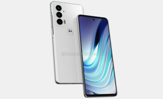Desain Motorola Edge 20