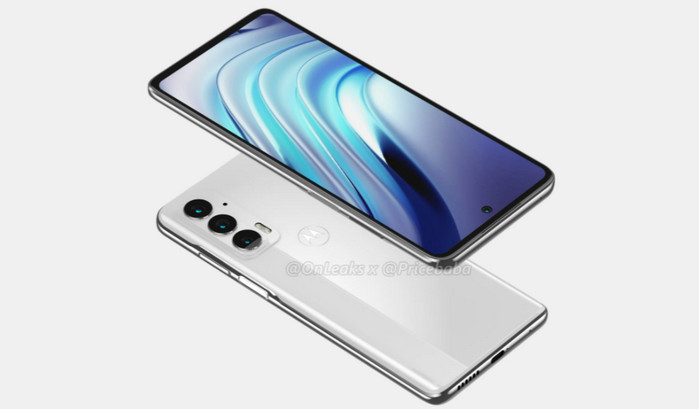 Desain Motorola Edge 20