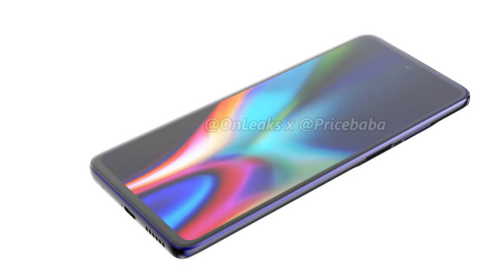 Desain Motorola Edge 20