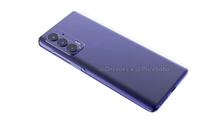 Desain Motorola Edge 20