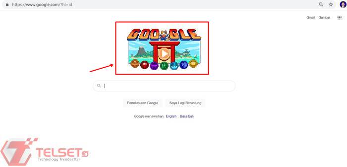 Olimpiade Tokyo Google Doodle