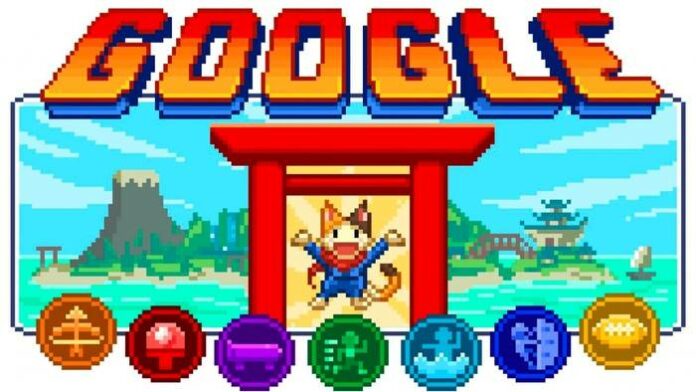 Olimpiade Tokyo Google Doodle 8