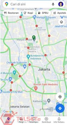 Penyekatan jalan PPKM Darurat Google Maps