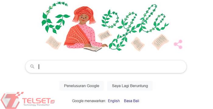 Sariamin Ismail Google Doodle 