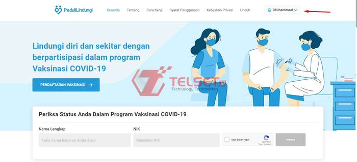 Cara download sertifikat vaksin Covid-19 di Peduli Lindungi