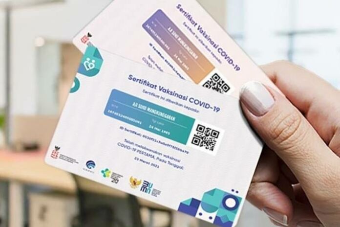Cara download sertifikat vaksin Covid-19 di Peduli Lindungi