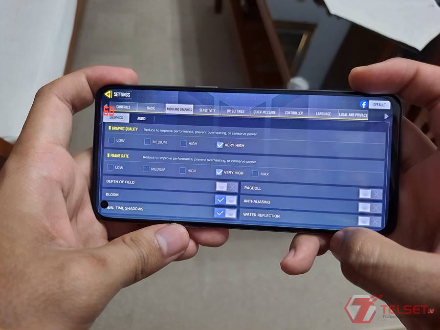 Tes Gaming Oppo Reno6