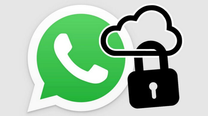 WhatsApp backup cloud terenkripsi