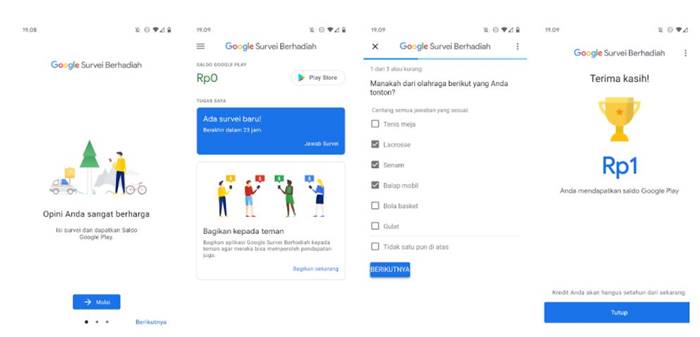 aplikasi yang menghasilkan uang