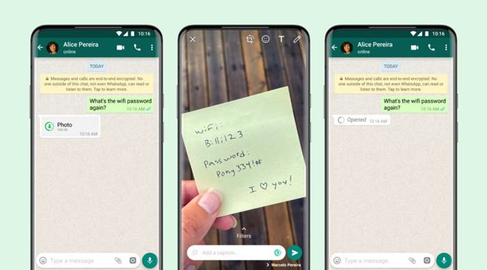 Fitur WhatsApp View Once Sekali Lihat