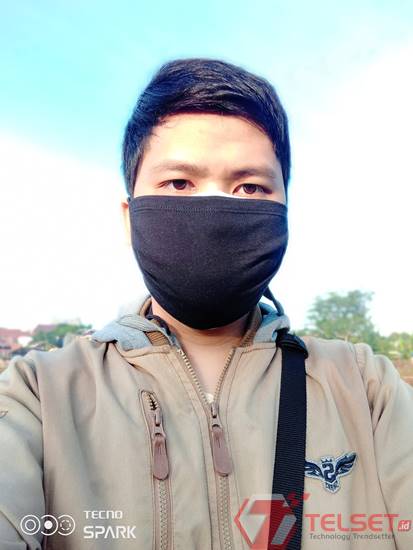 Hasil Portrait Mode Tecno Spark 7 Pro
