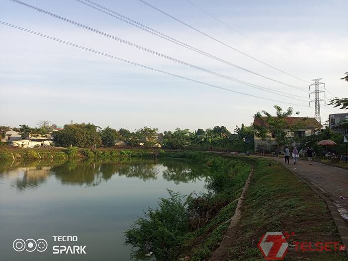 hasil kamera utama Tecno Spark 7