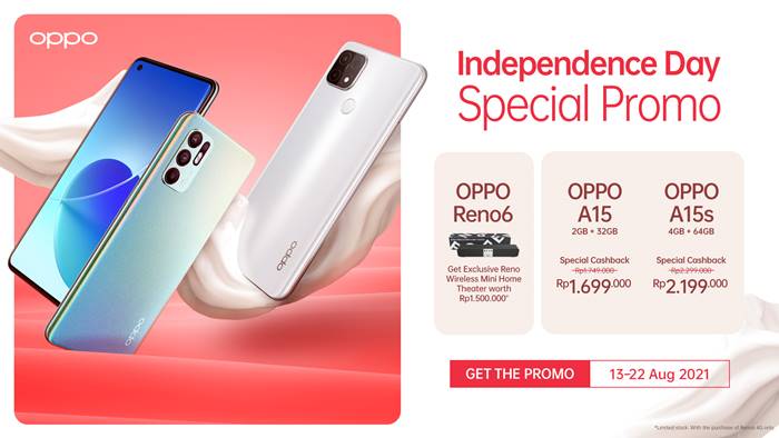 Promo Kemerdekaan Oppo Reno6