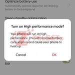 Oppo Reno6 High Performance Mode