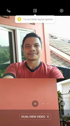 Dual View Video Kamera Oppo Reno6