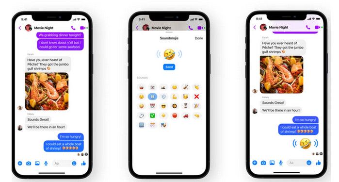 cara mengirim Soundmoji