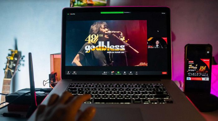 Konser God Bless Virtual