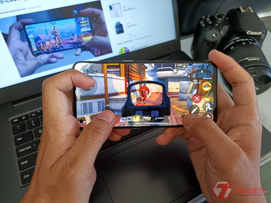 Tes Gaming Oppo Reno6