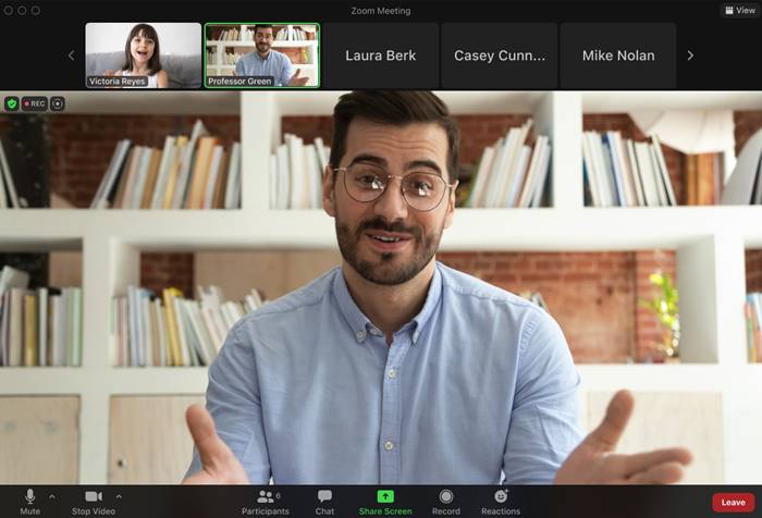 Zoom Focus Mode Belajar Online