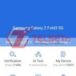 Antutu Samsung Galaxy Z Fold3-1