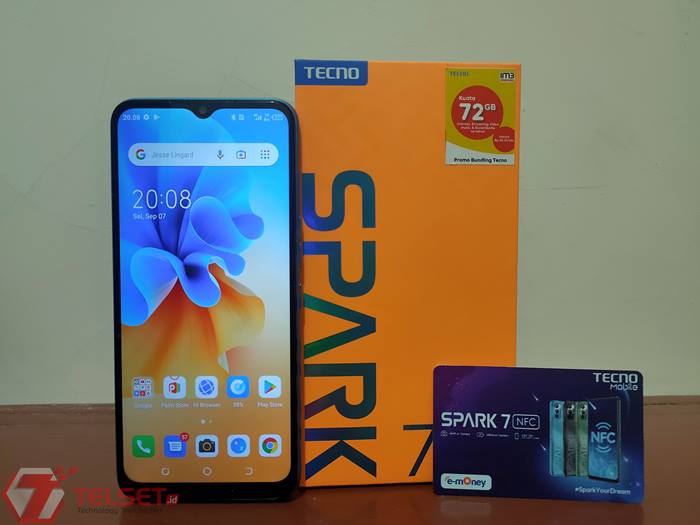 Review Tecno Spark 7 NFC: Baterai Besar, Performa Standar
