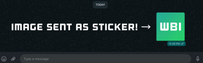 WhatsApp Web edit stiker