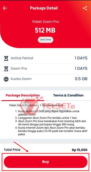 Cara Beli Paket