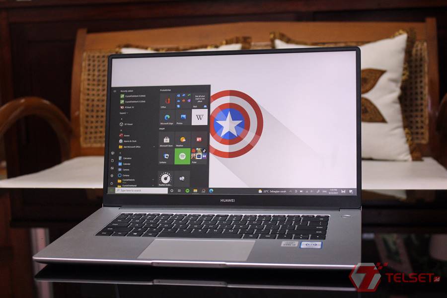 Review Huawei MateBook D15