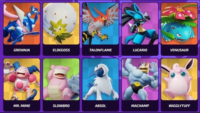 Tier List Pokemon Unite
