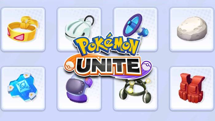 item pokemon unite